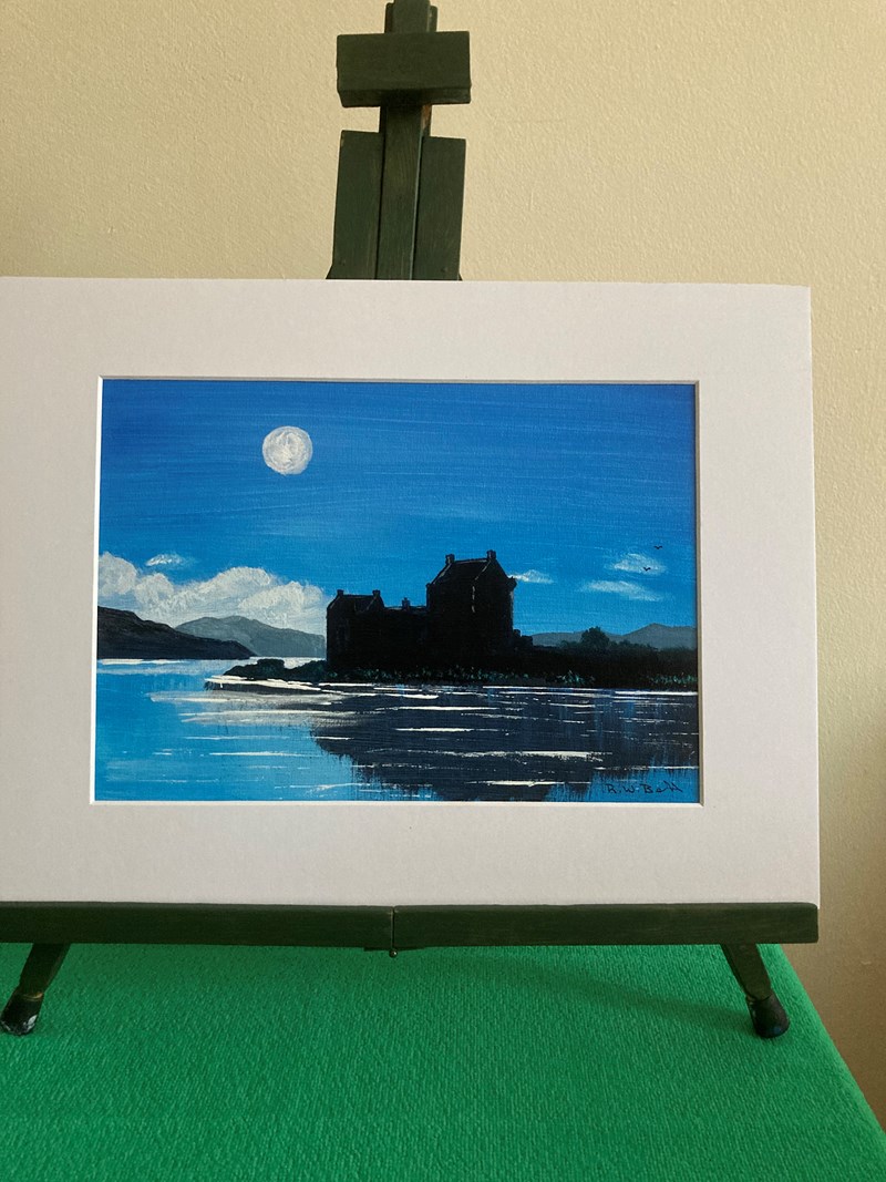 Moonlight Eilan Donan